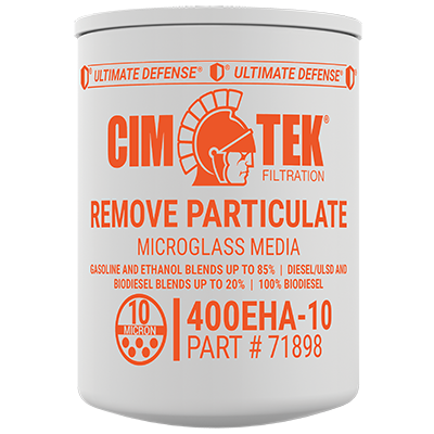 Cim-Tek 71898 400EHA-10 Microglass Ten Micron Fuel Dispenser Spin-on Filter